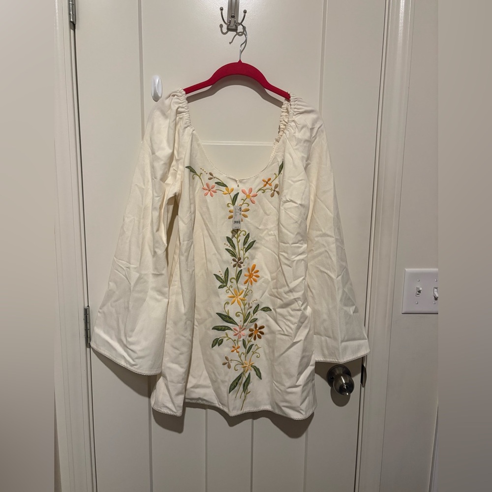 Free People Spring Fling Mini Dress Small Color: Sugar Sweetie Combo NWT - Picture 4 of 7